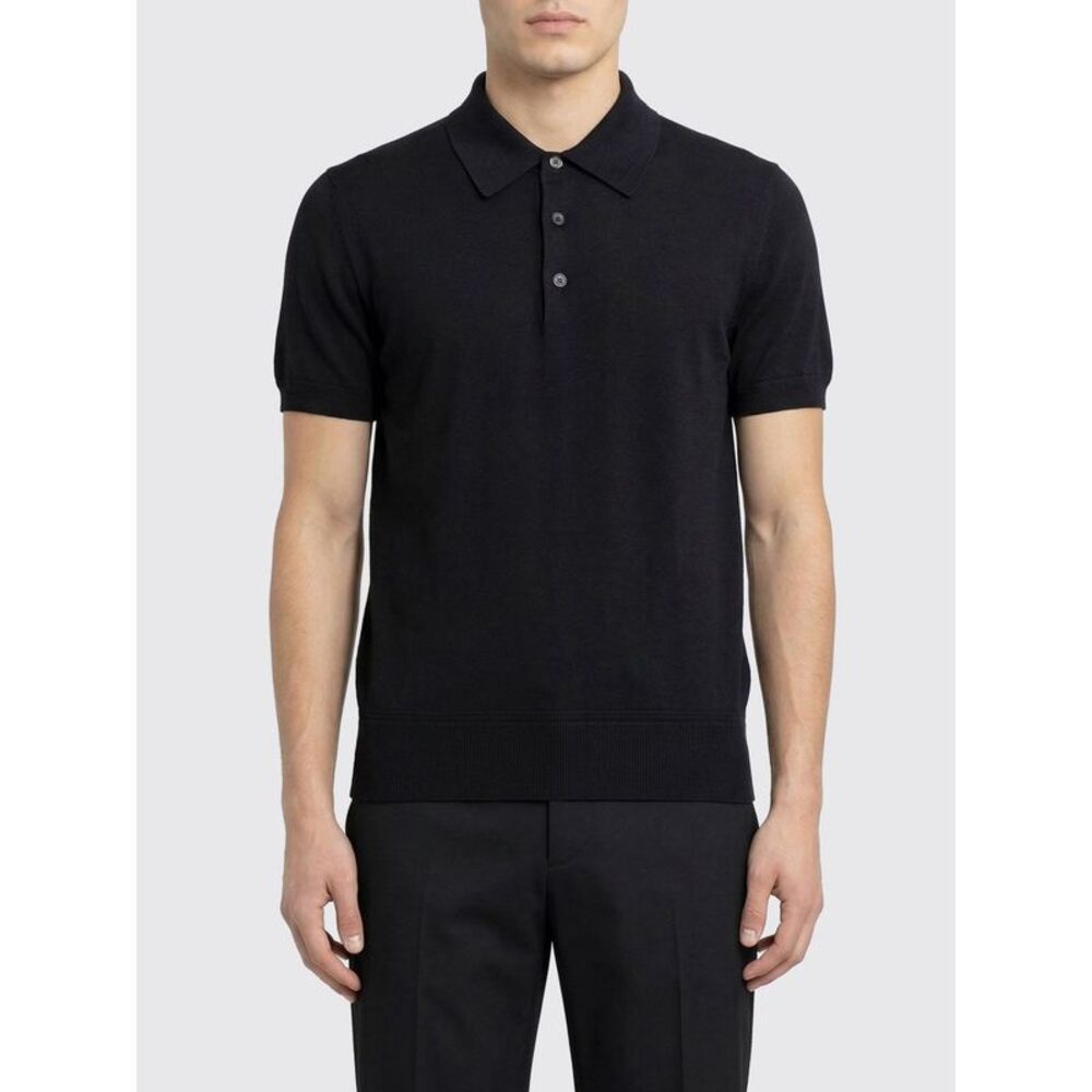 Tom Ford Polo Shirt Men Black